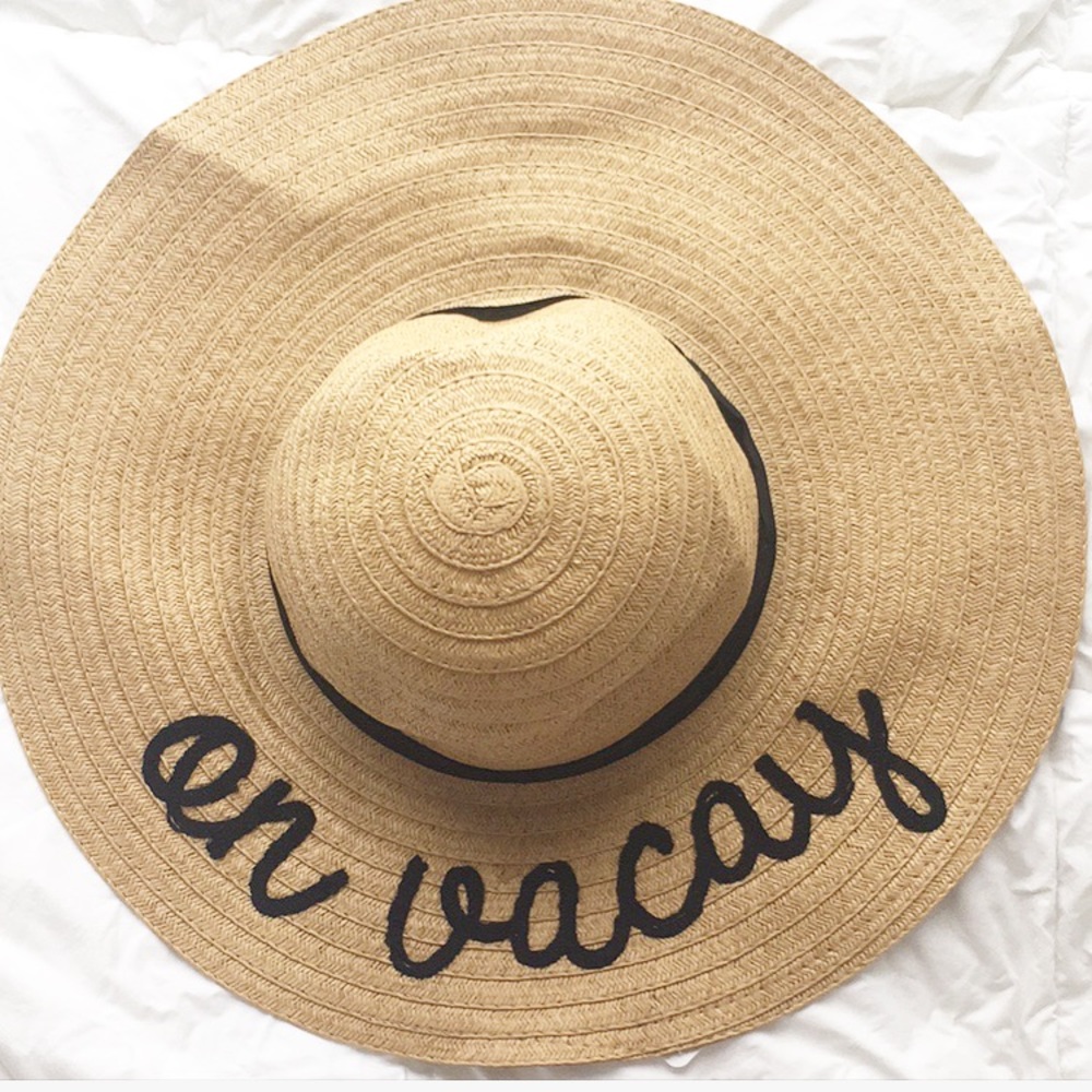 On vacay Floppy Hat